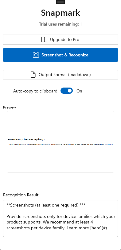 SnapMark 应用界面 3
